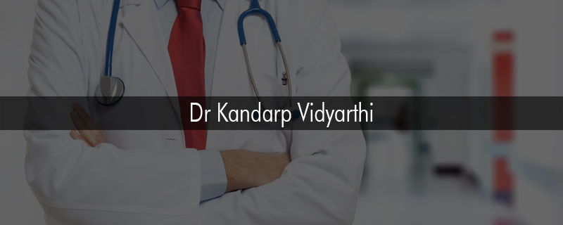 Dr Kandarp Vidyarthi 